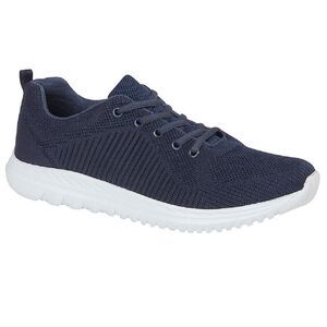 Dek Unisex Adults Freeway Memory Foam Sneaker / Navy